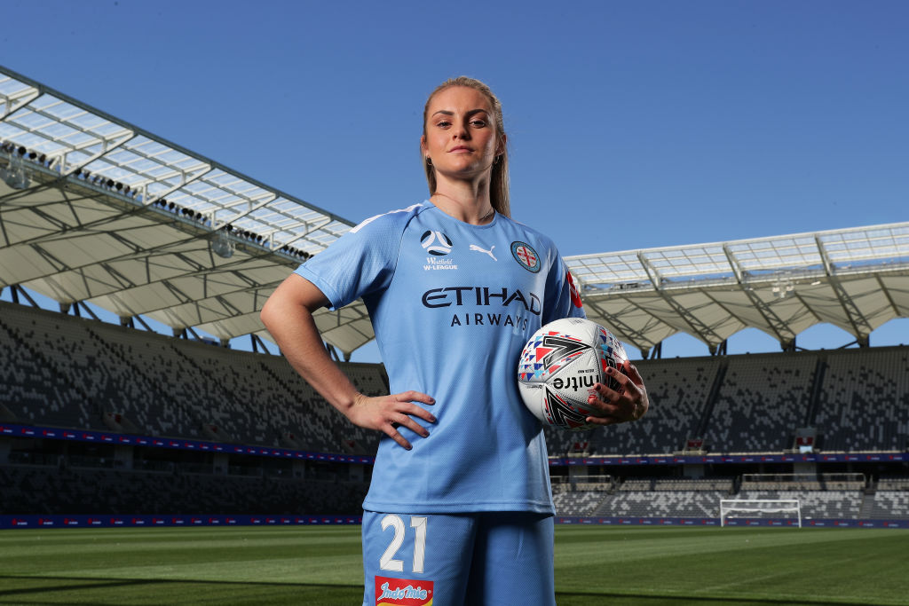 Ellie Carpenter - a three-time winner of the W-League Young Player of the Year Ellie Carpenter - a three-time winner of the W-League Young Player of the Year