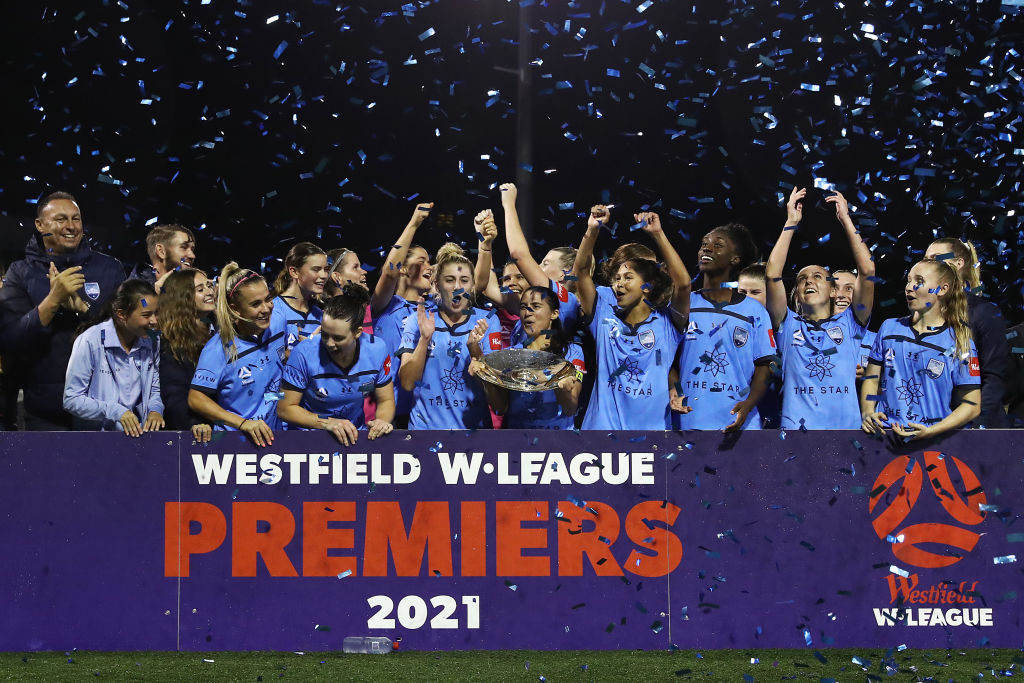 Sydney FC were crowned 2020/21 Westfield W-League Premiers Sydney FC were crowned 2020/21 Westfield W-League Premiers