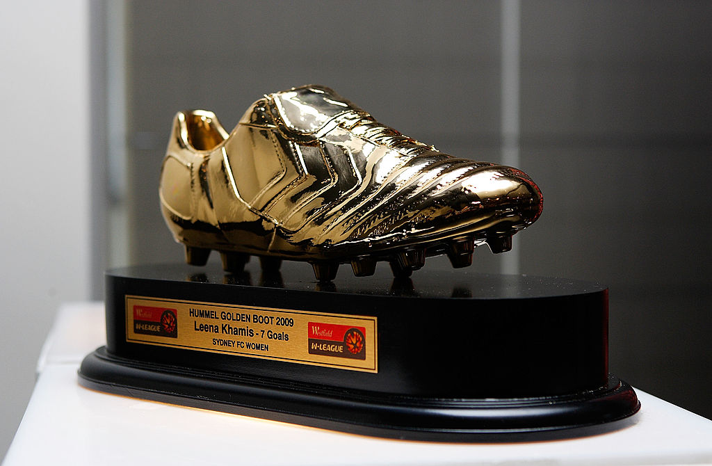 The W-League Golden Boot award The W-League Golden Boot award