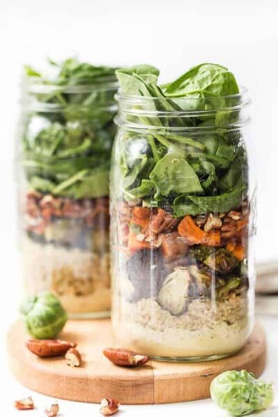 Harvest Mason Jar Quinoa Salad Recipe