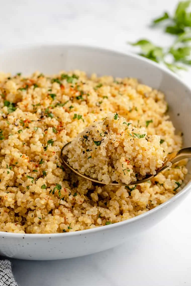 Easy Quinoa with Garlic