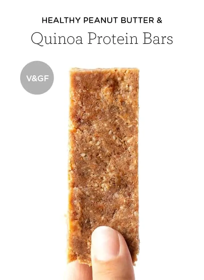 Healthy Peanut Butter Quinoa Bars